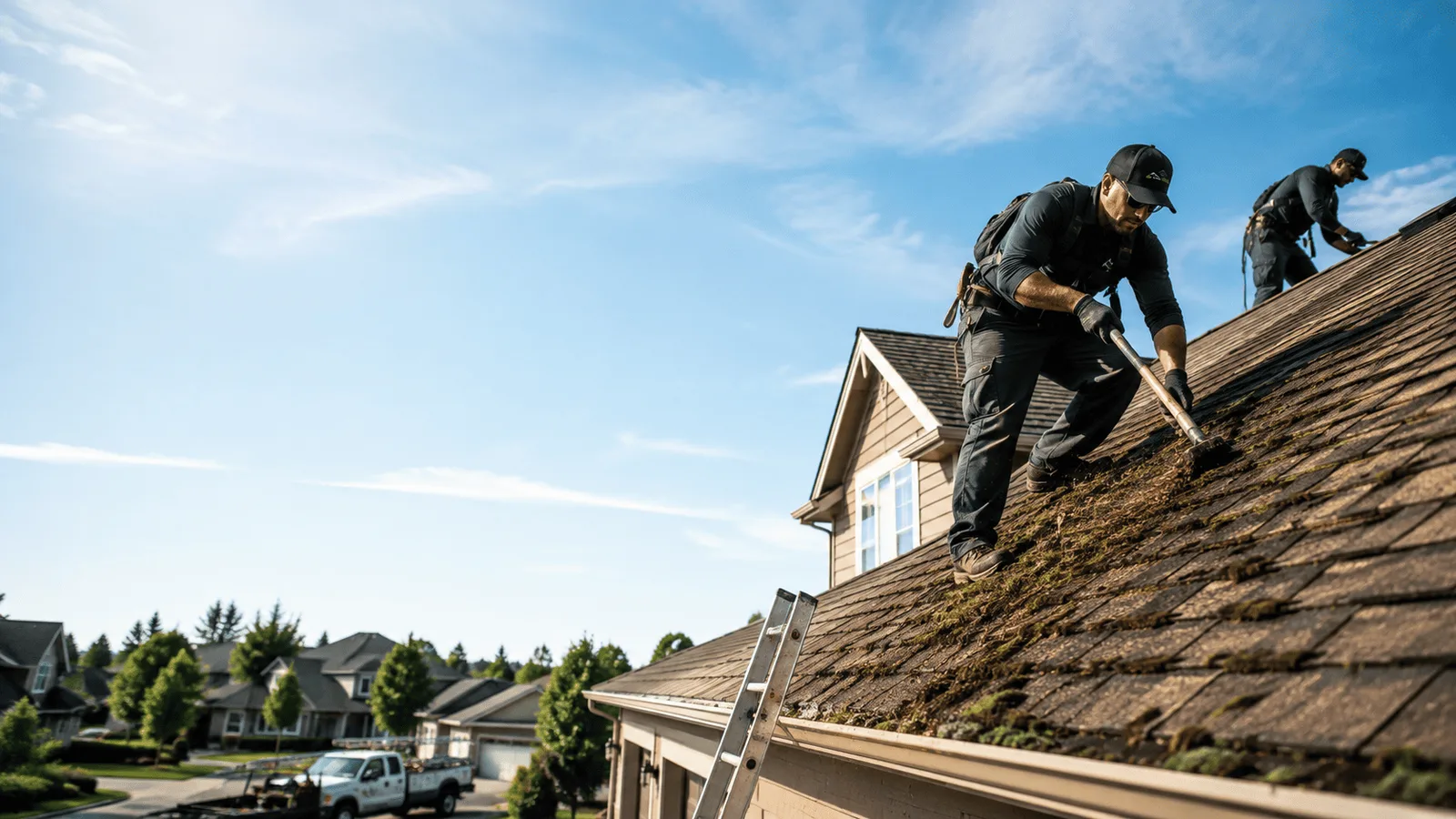 Roof Moss Removal in Peyton, CO near me